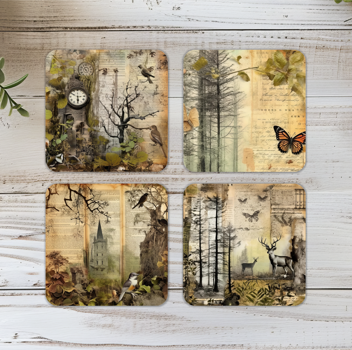 Dark Forest Coasters