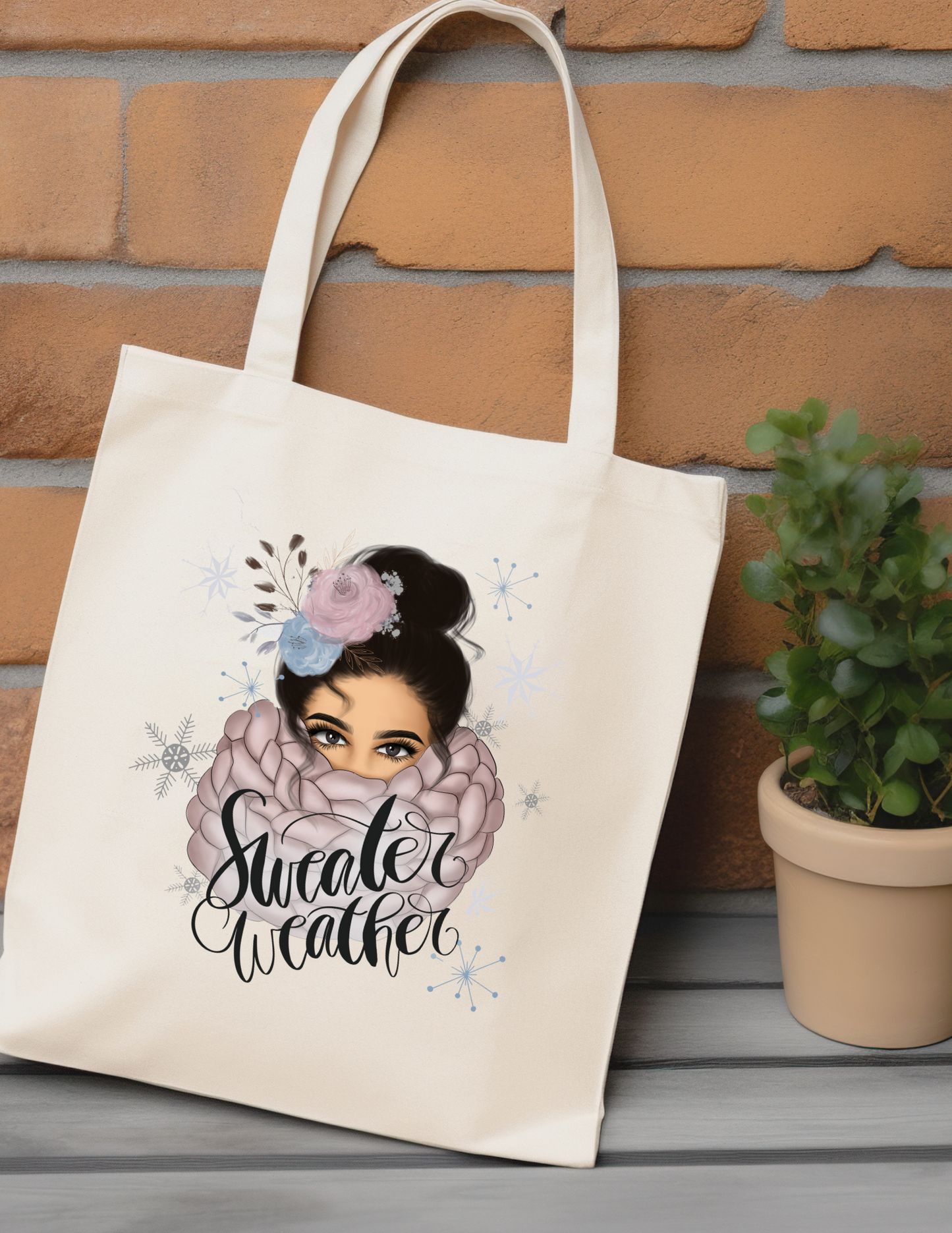 Sweater Weather Tote Bag