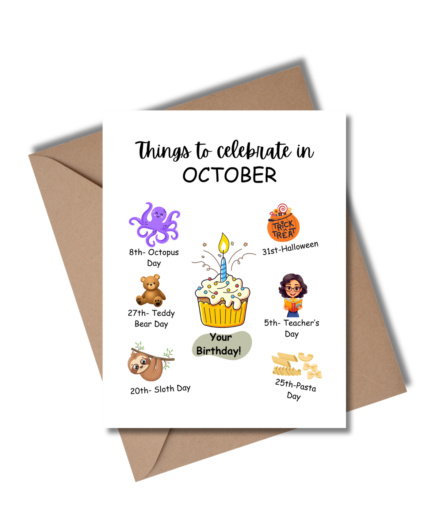 Things To Celebrate In October