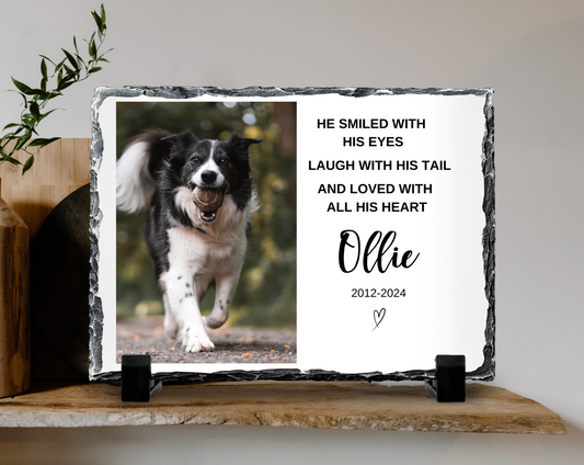 Pet Memorial Slate