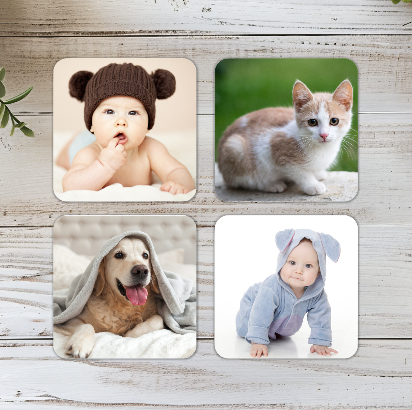 Personalized Photo Coasters