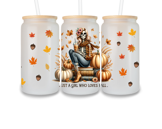 Fall Glass Tumbler